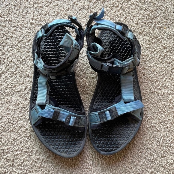 Teva Shoes - Teva terra fi lite strappy sport sandals black blue 8